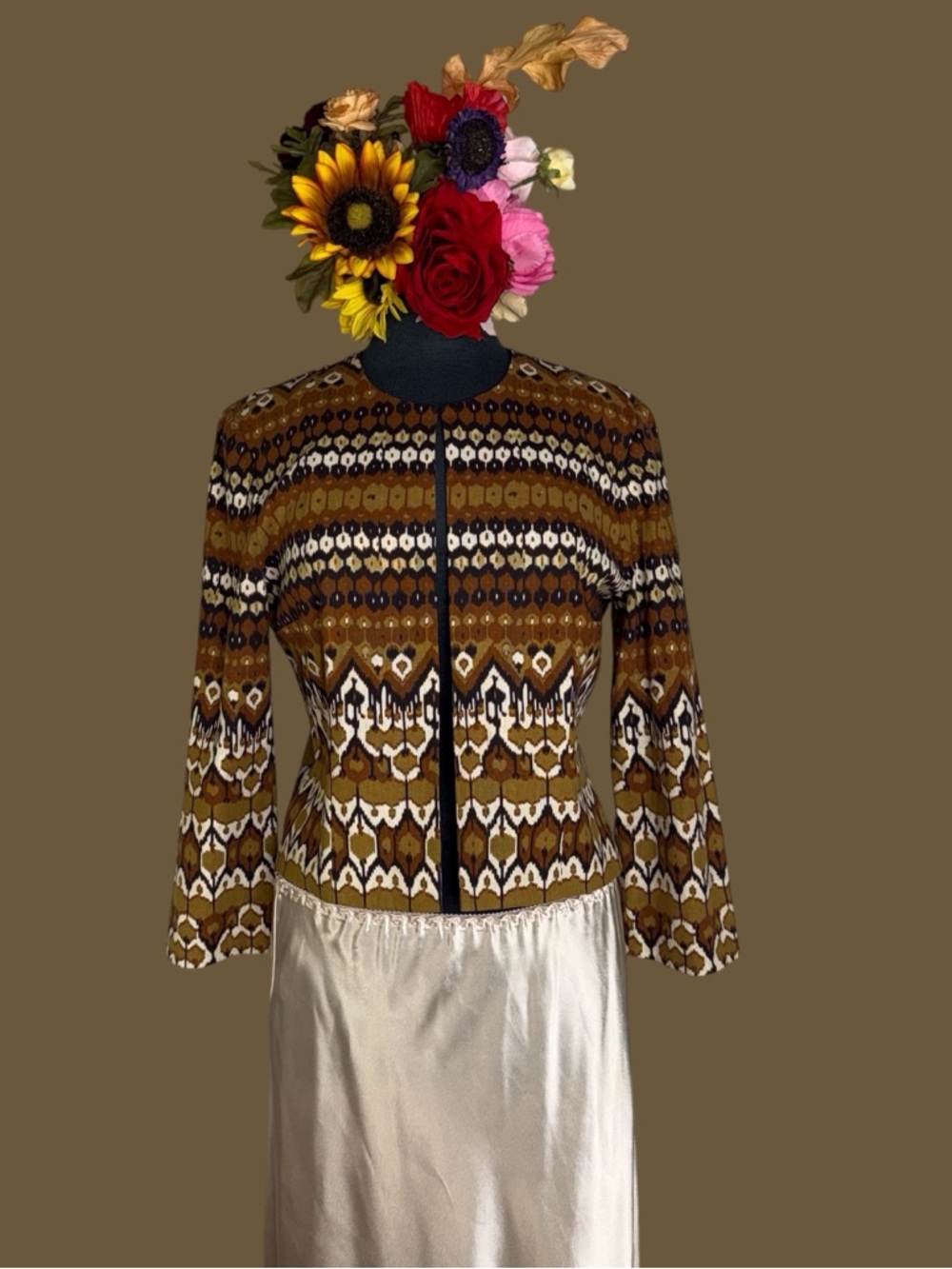 Jessica Howard patterned linen jacket - Picture 13 of 15